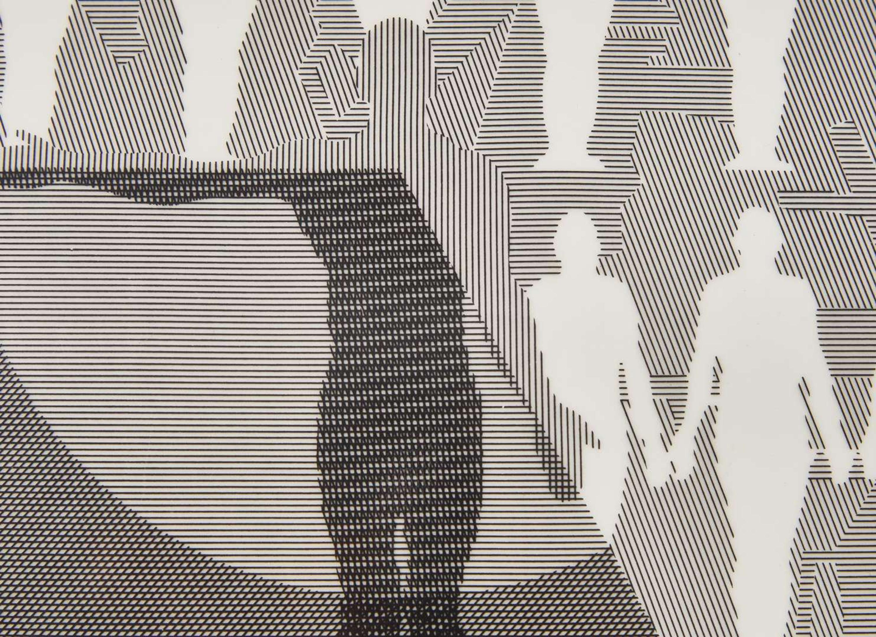 A Wedgwood "Man Diagram V" Bone China Plaque, UK, 1976-7