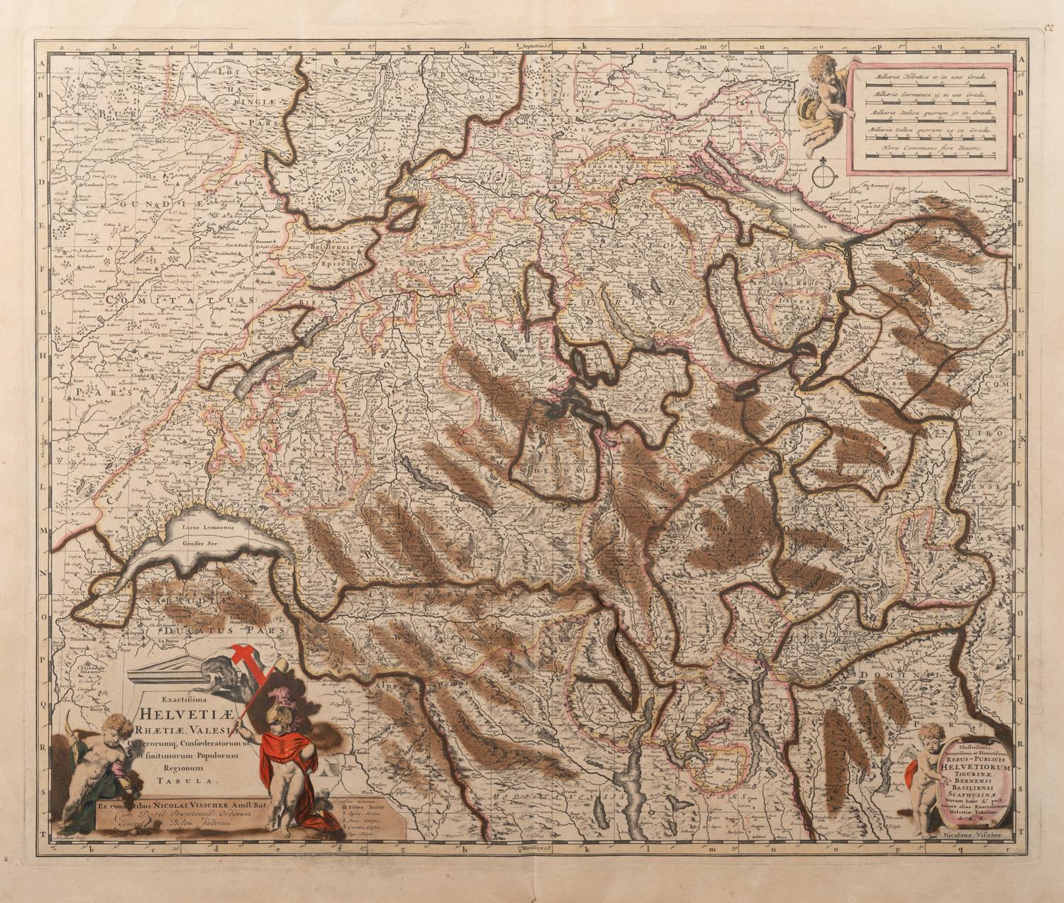 [MAPS], After WIT, Frederick de (1629/30-1706) and After VISSCHER, Nicholas Janszen (1618-1679)
