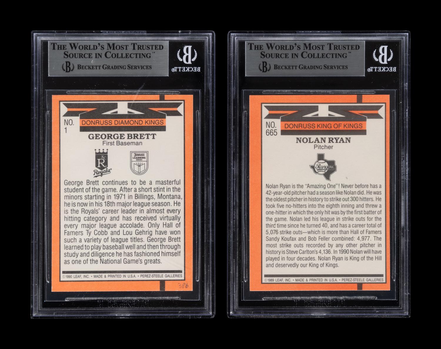 A Group of 27 1990 Donruss Diamond Kings Signed Autograph Baseball Cards,