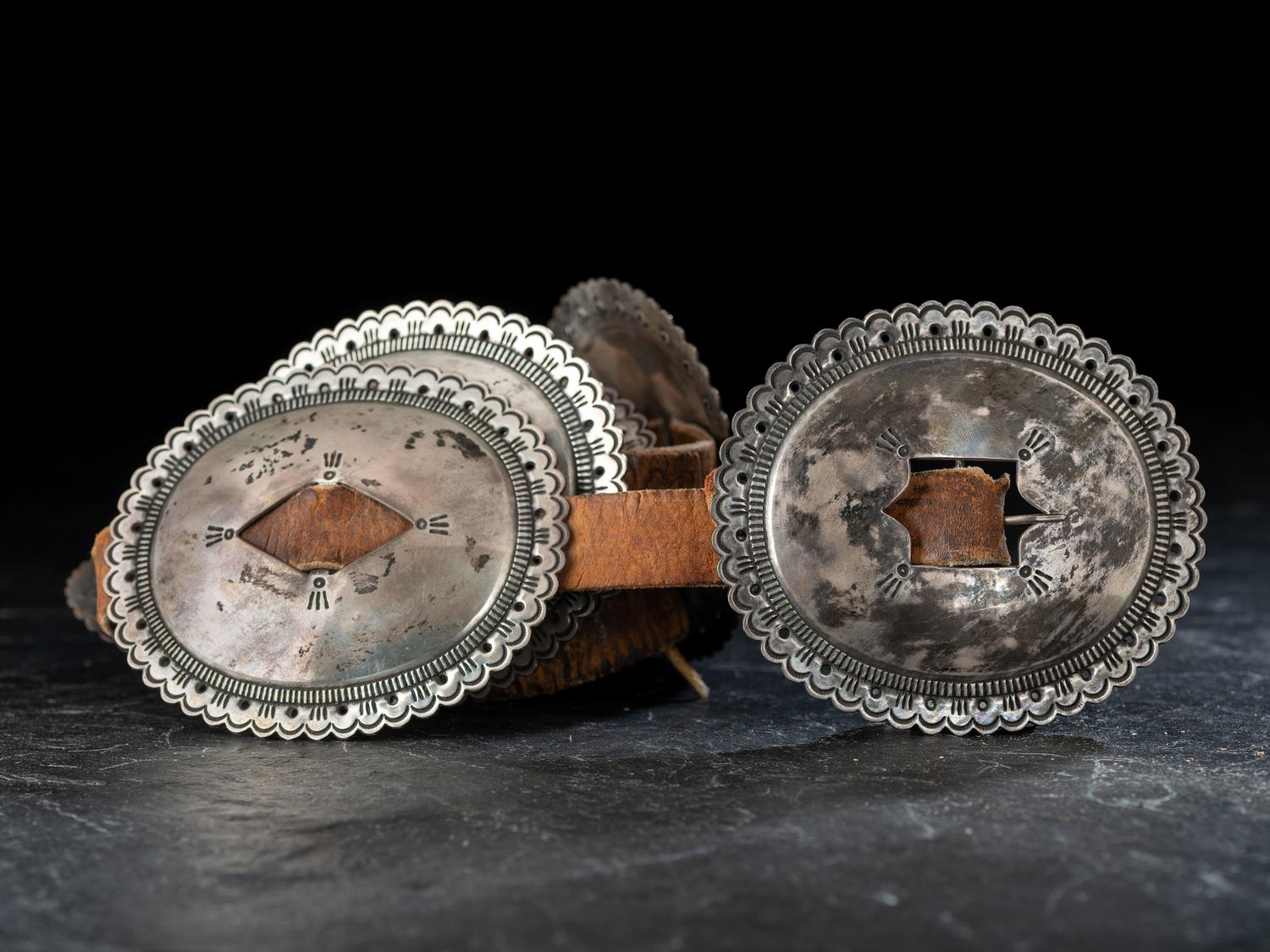 Large First Phase Revival Concha Belt