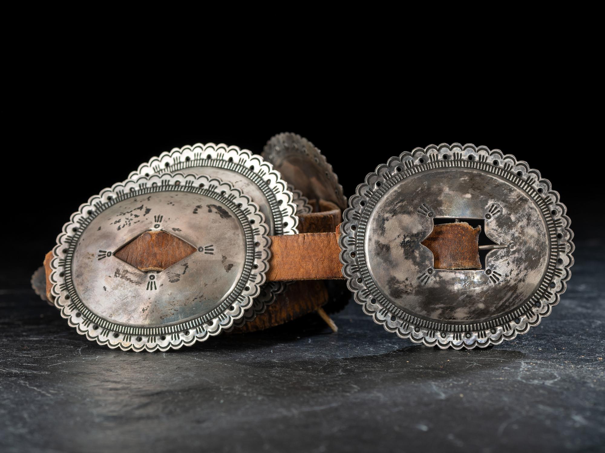 Large First Phase Revival Concha Belt