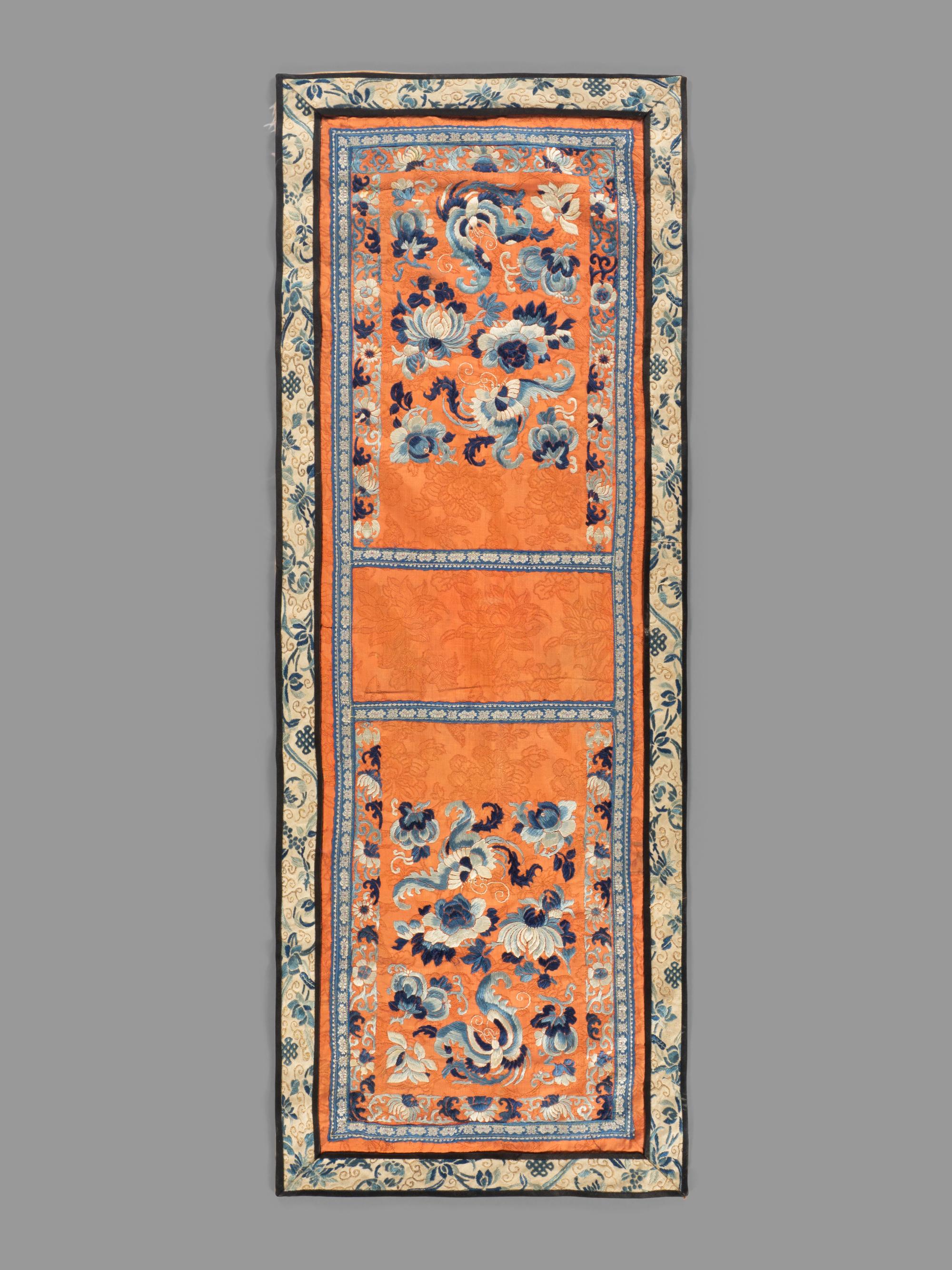 18 Chinese Embroidered Silk Textiles