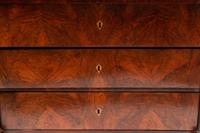 An Italian Parcel Ebonized Burl Walnut Cabinet-on-Chest