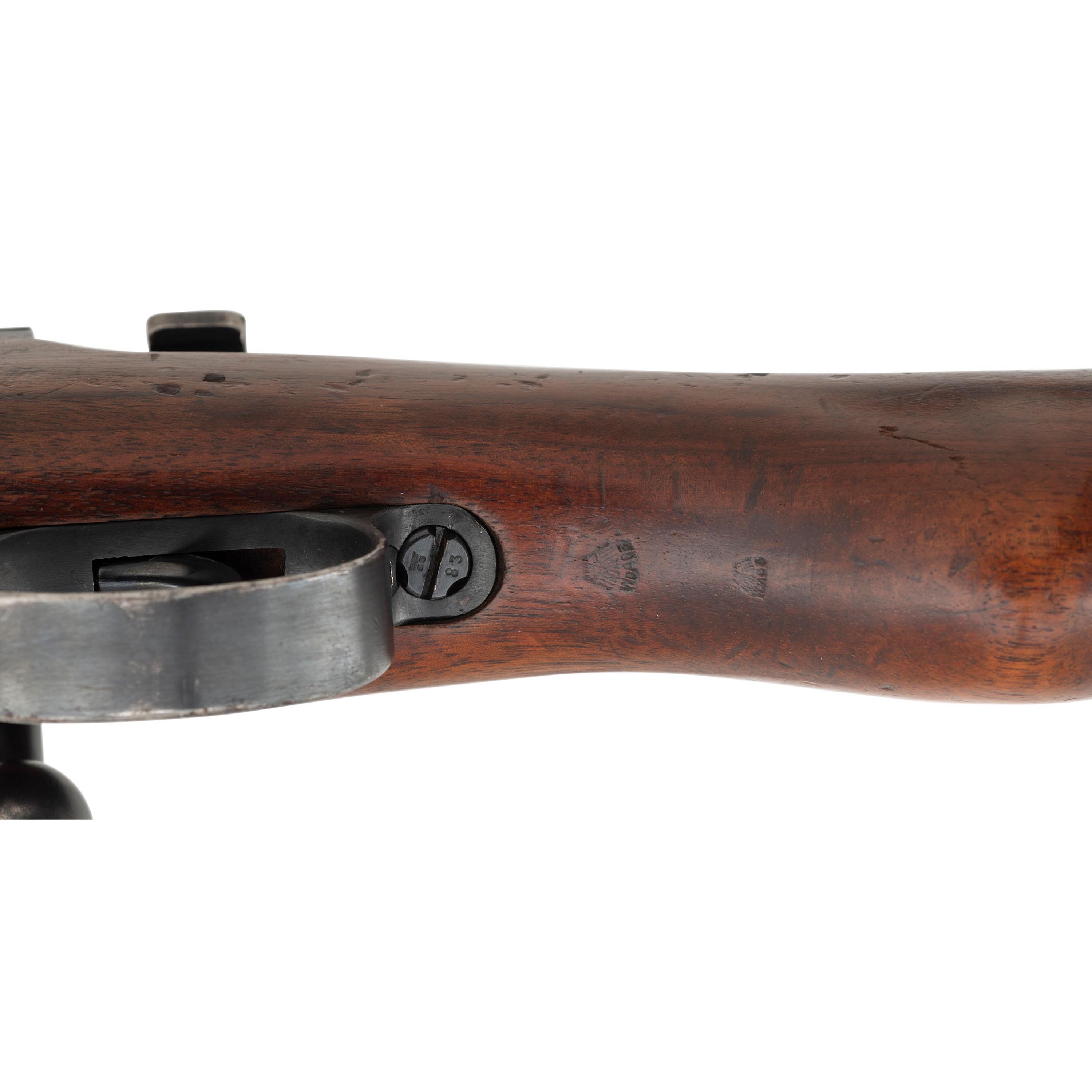 **Pre-War S/42 Code 1937 Mauser 98K Rifle with Matching Numbers, Droop-Wing Eagle & Non Import Marked