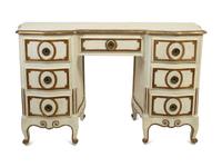 A Venetian Style Painted and Parcel Gilt Dressing Table — EARLY 20TH CENTURY