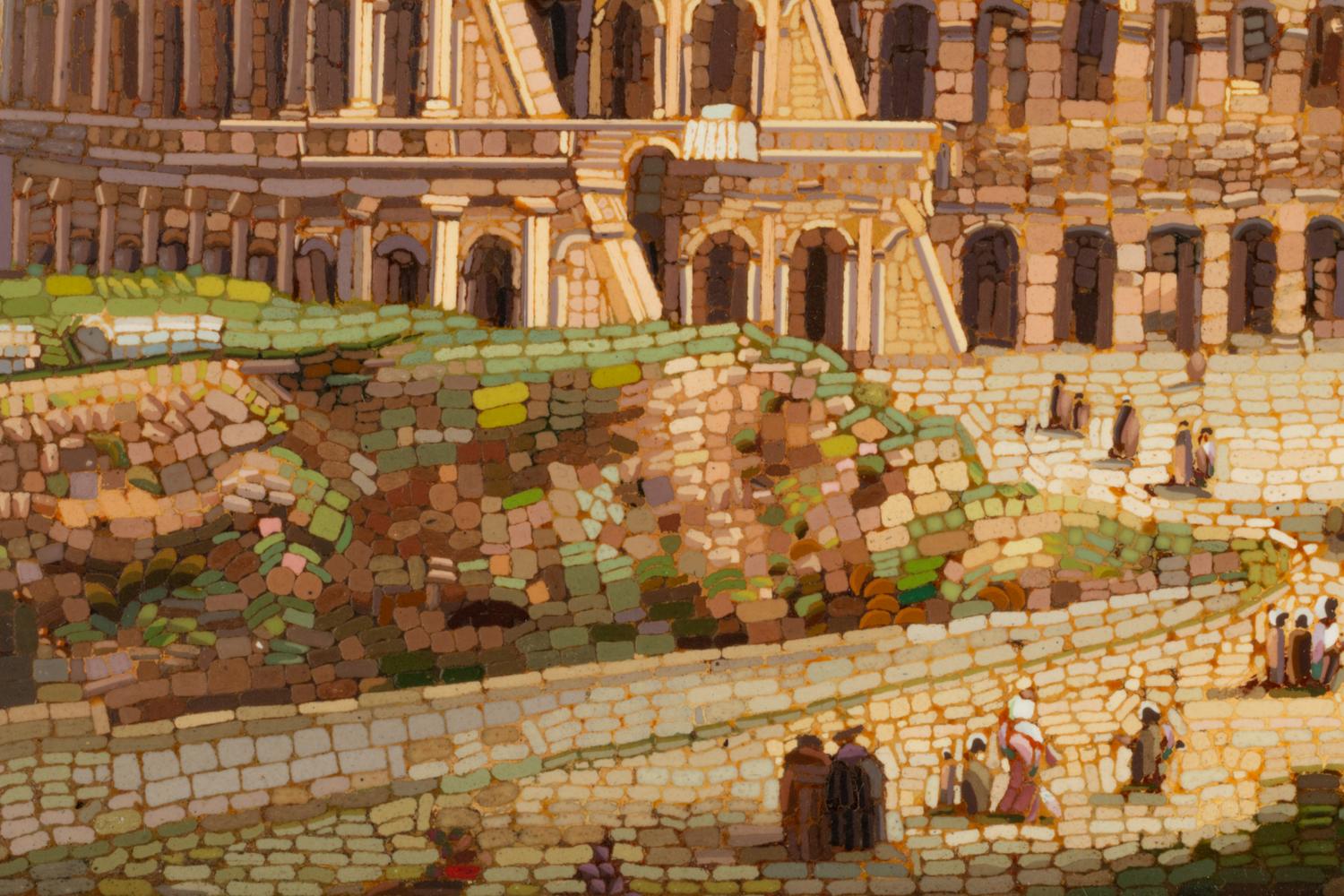 An Italian Micromosaic Plaque