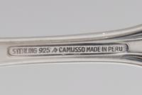 A Peruvian Silver Flatware Service