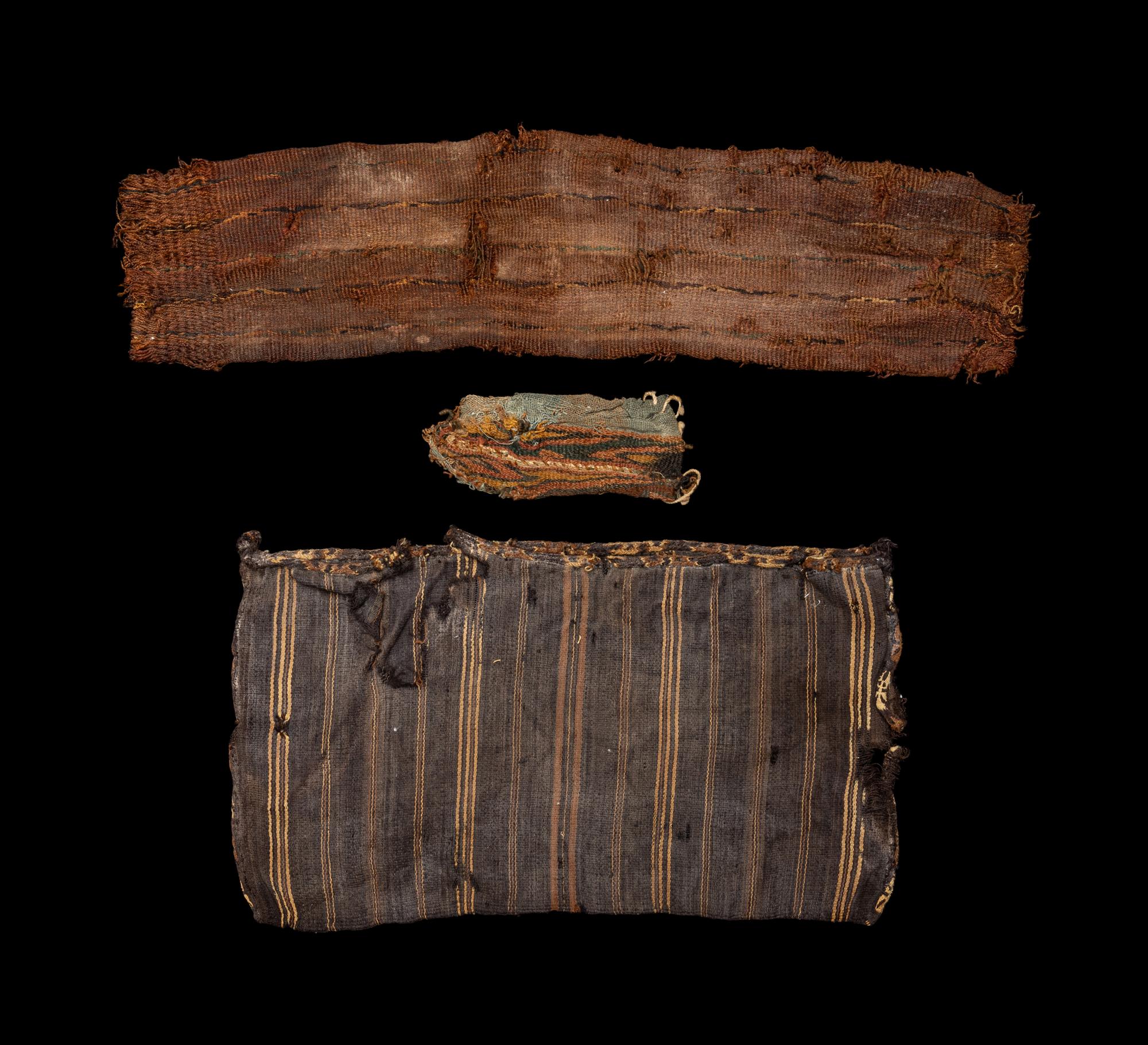 Three Peruvian Textile Fragments