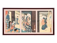 Isoda Koryūsai (1735-1790), Utagawa Kunichika (1835-1900) and One Other