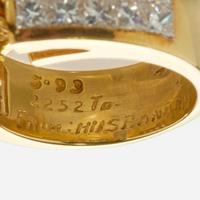 A Ladies Pear Shape Diamond Ring GIA Certified