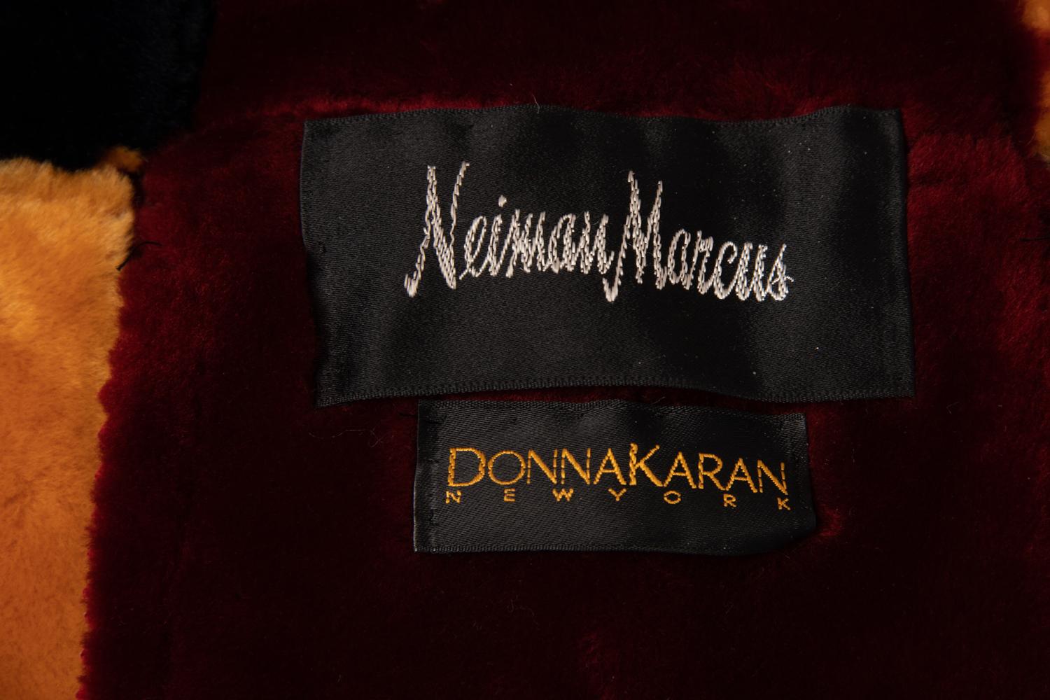 Donna Karan Shearling Coat, late 1980s