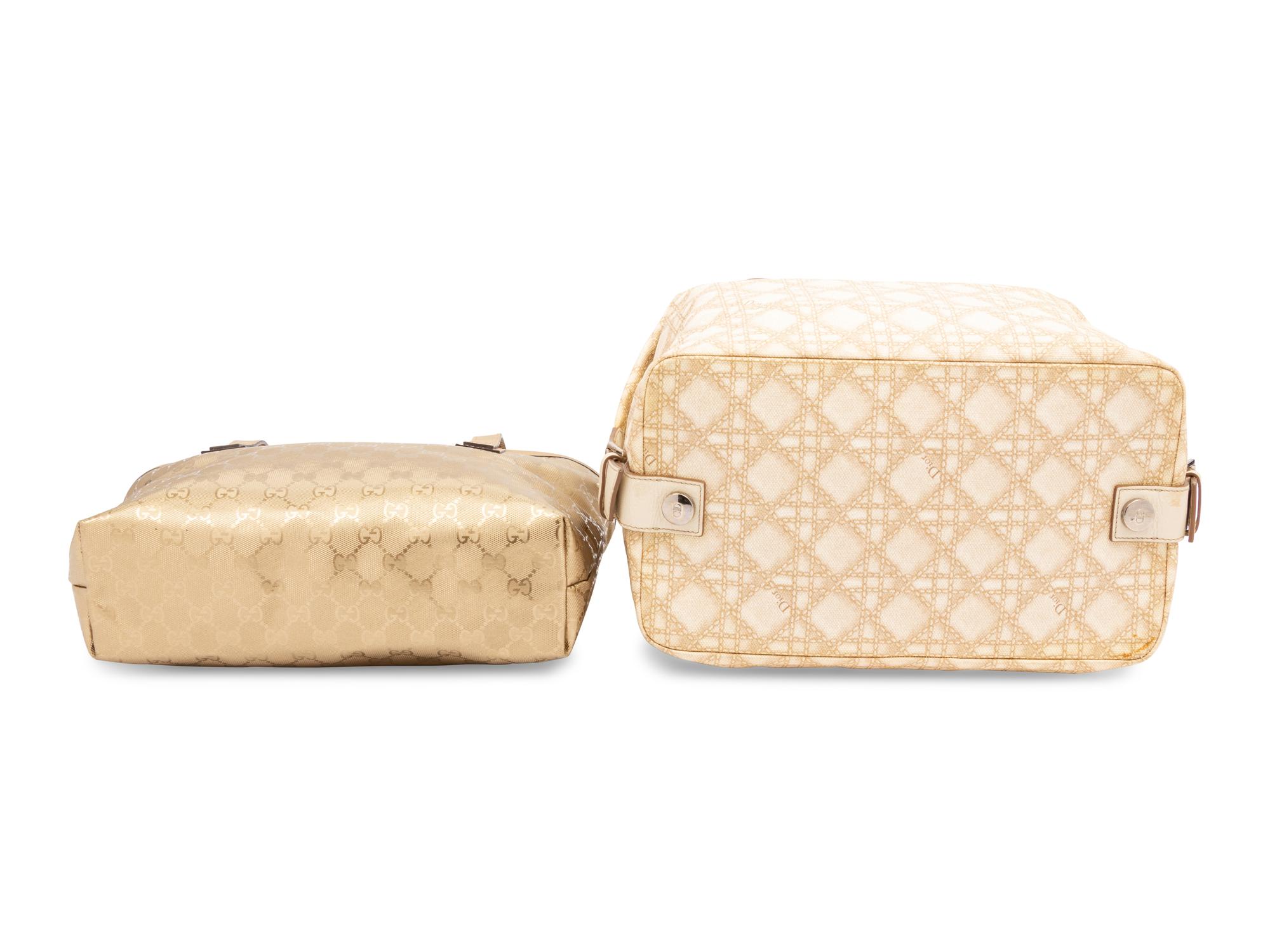 Christian Dior and Gucci Bag