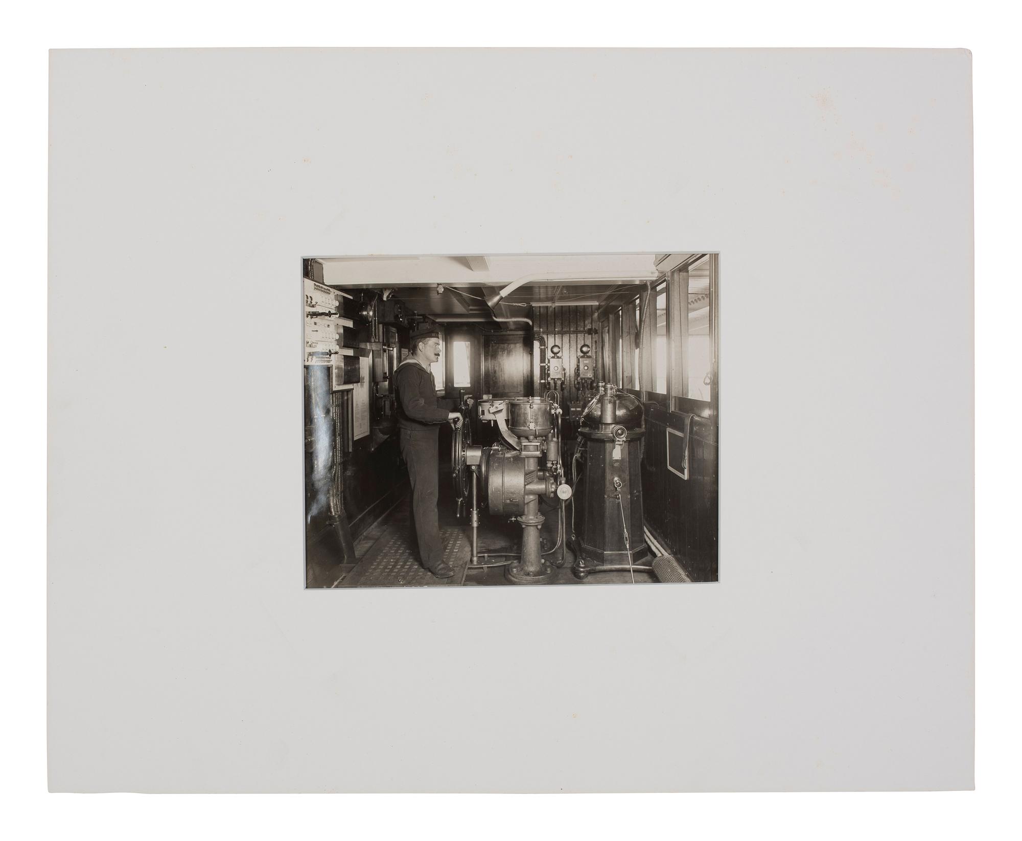 HINE, Lewis W. (1874-1940), photographer. Stained Glass Window Maker. Ca 1910s.