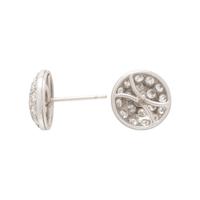 PLATINUM AND DIAMOND EARRINGS