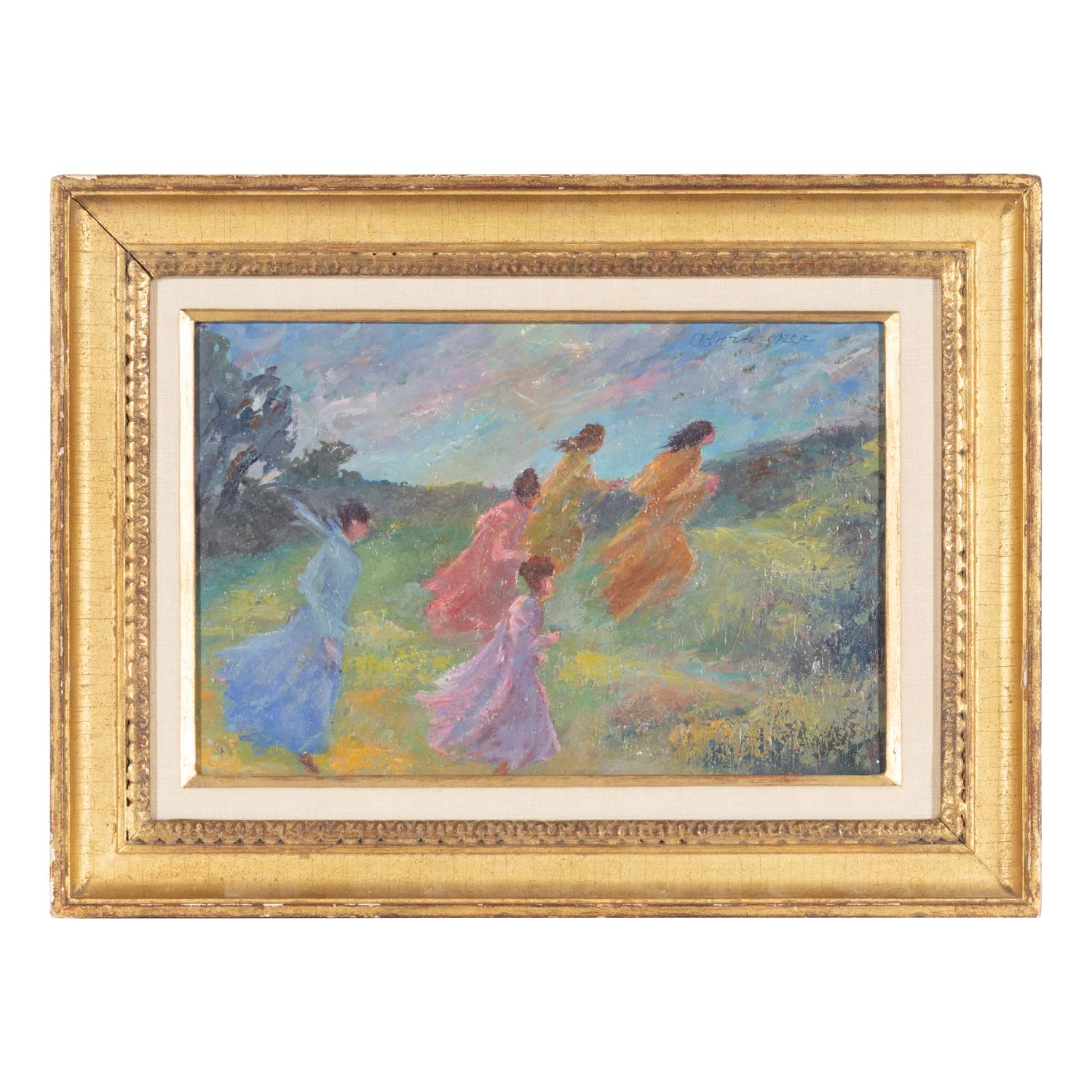 Ada Rayner (American/British, 1901–1986) — Women in a Field