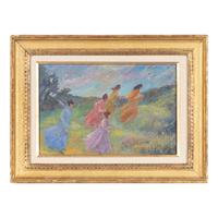 Ada Rayner (American/British, 1901–1986) — Women in a Field