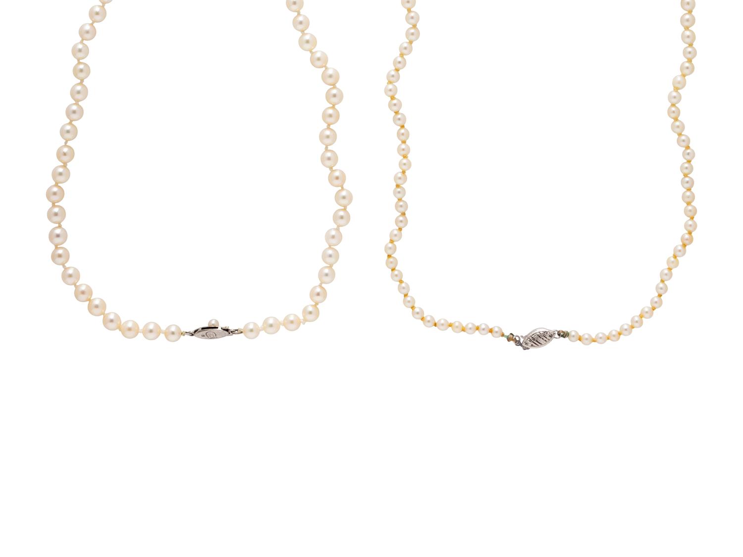 COLLECTION OF CULTURED PEARL JEWELRY