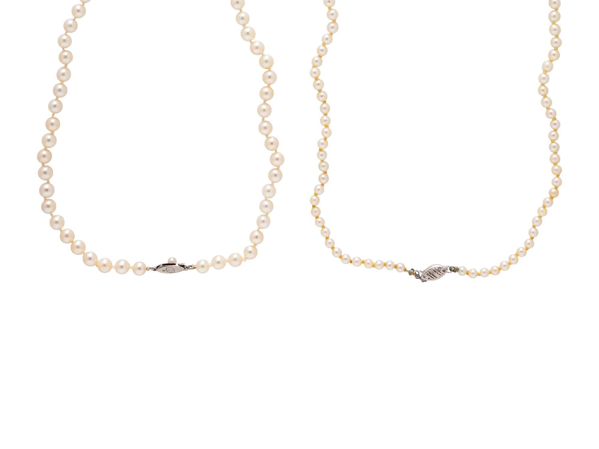COLLECTION OF CULTURED PEARL JEWELRY