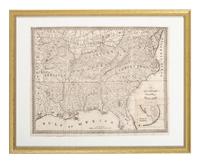 [CIVIL WAR]. PERRINE, Charles O. The New Military Map Illustrating the Seat of War.