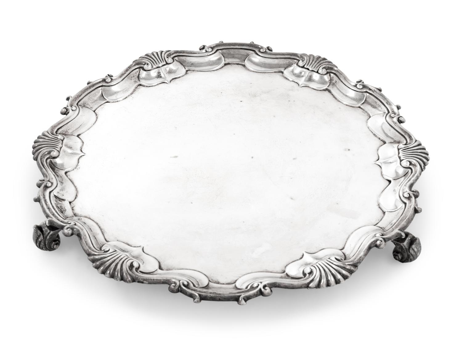 A George II Silver Salver