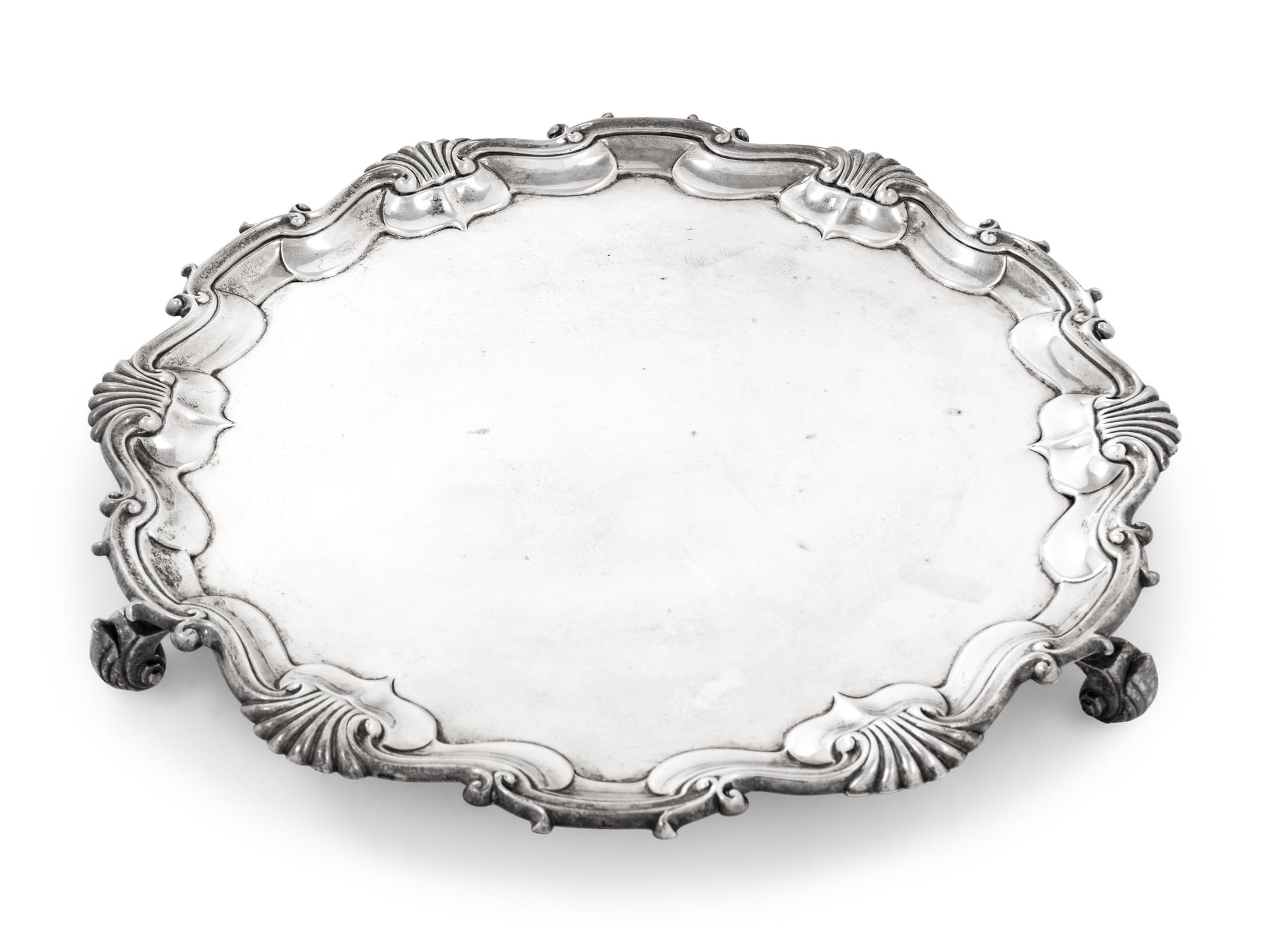 A George II Silver Salver