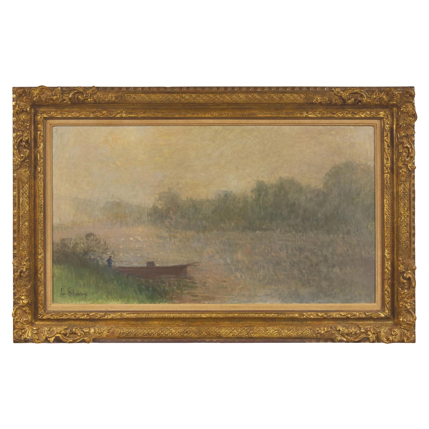 Jean Eugènery Clary (French, 1856–1930) — Boat in the Fog