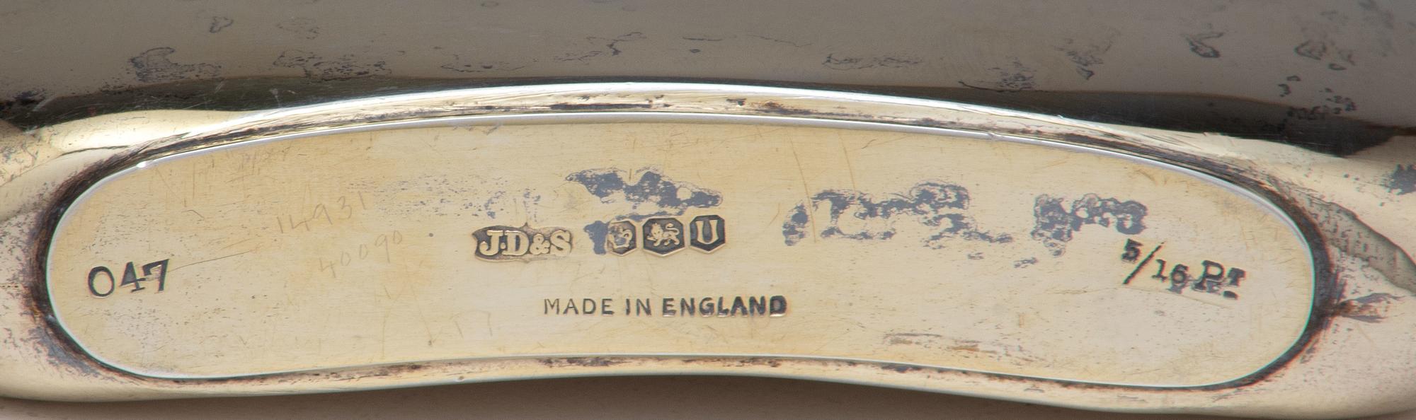 Four Silver-Gilt Hollowware Articles