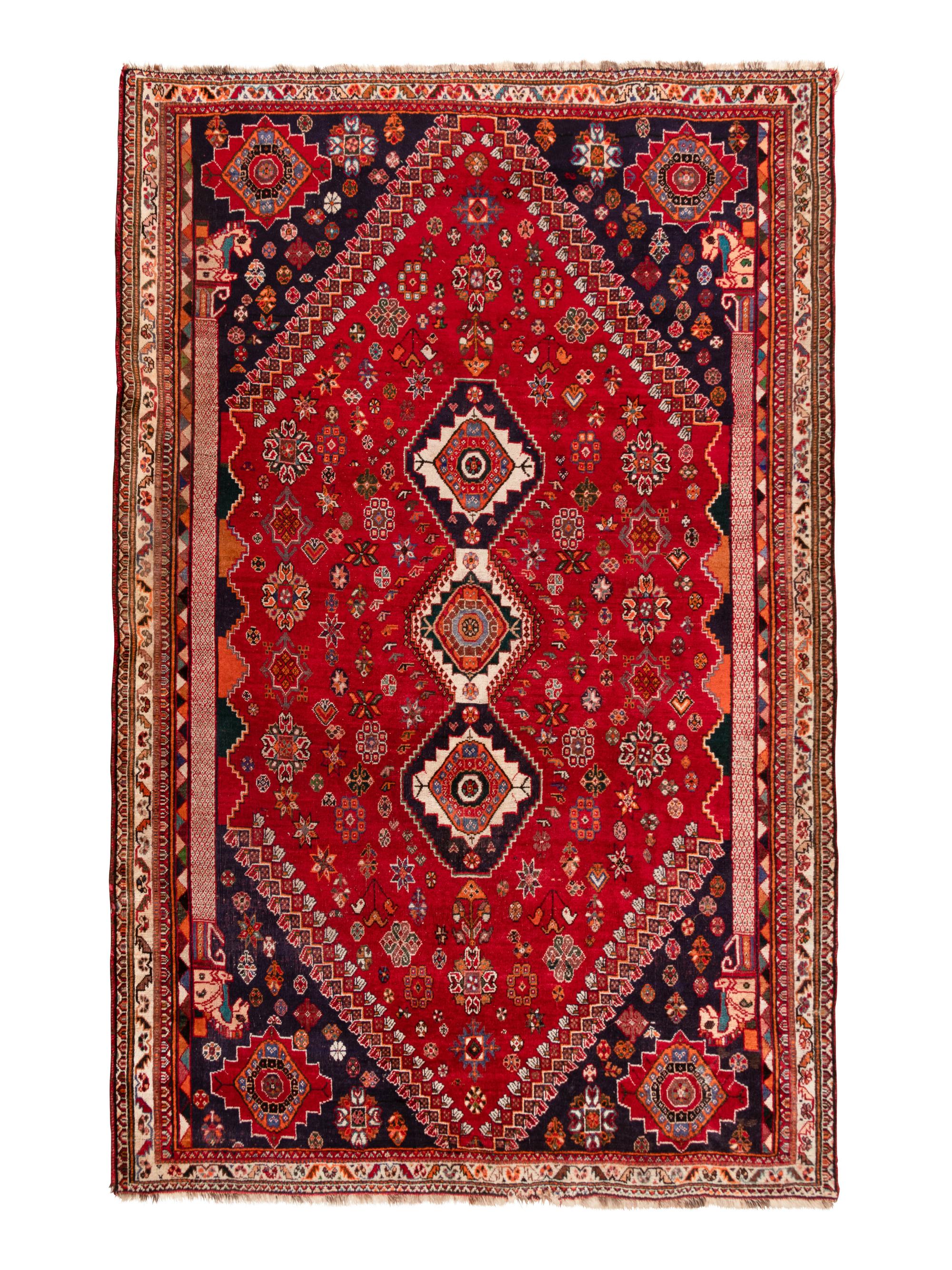 A Qashqai Wool Rug