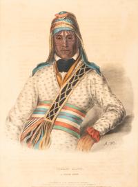 Six Hand-Colored Lithographs by McKenney and Hall