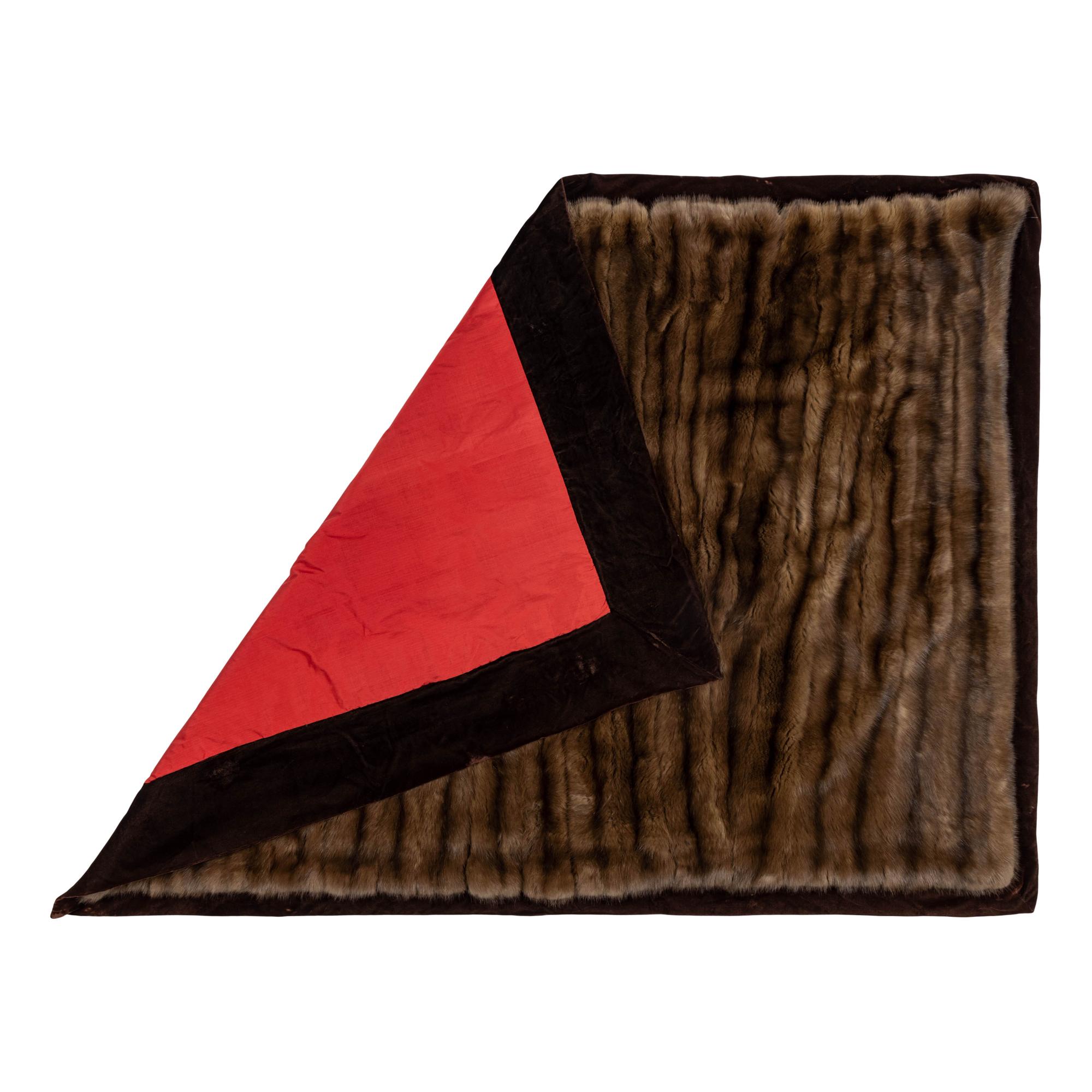 A Sable Fur Blanket