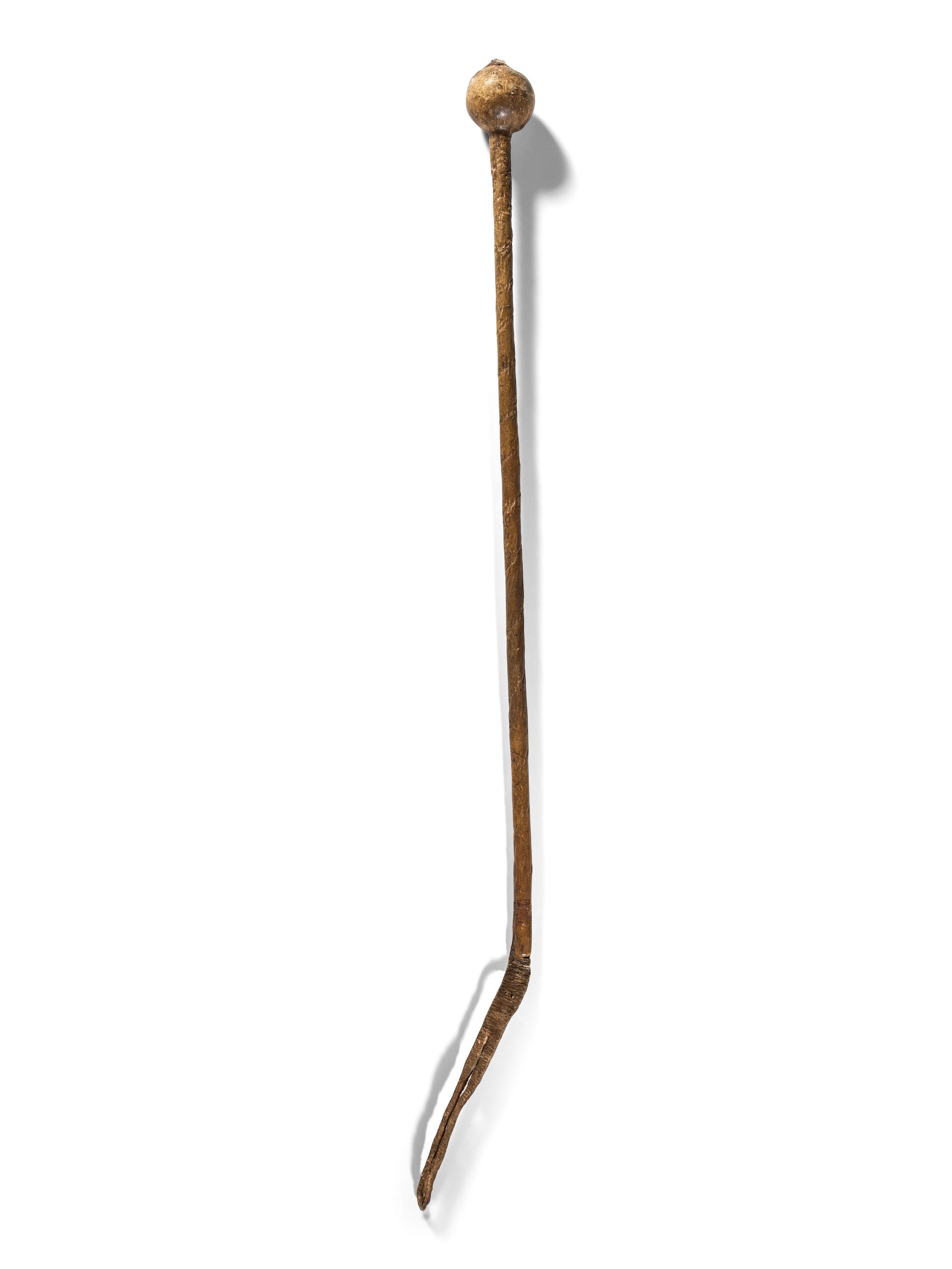Plains Stone Club, with Lead Head