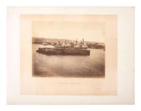 [CIVIL WAR]. O'SULLIVAN, Timothy (1840-1882), photographer. Evacuation of Aquia Creek. June, 1863 . Washington, DC: Alexander Gardner, 1865.