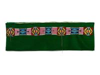 Apsáalooke (Crow) Beaded Hide Blanket Strip, with Blanket