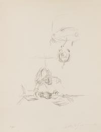 La Mère de l'artiste lisant sous la lampe à Stampa III, 1963