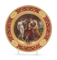 A Vienna Porcelain Cabinet Plate
