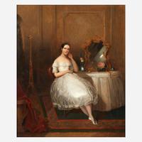 American School 19th century Portrait of Ballerina Fanny Elssler (1810-1884)
