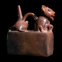 A Salinar Animal Effigy Vessel