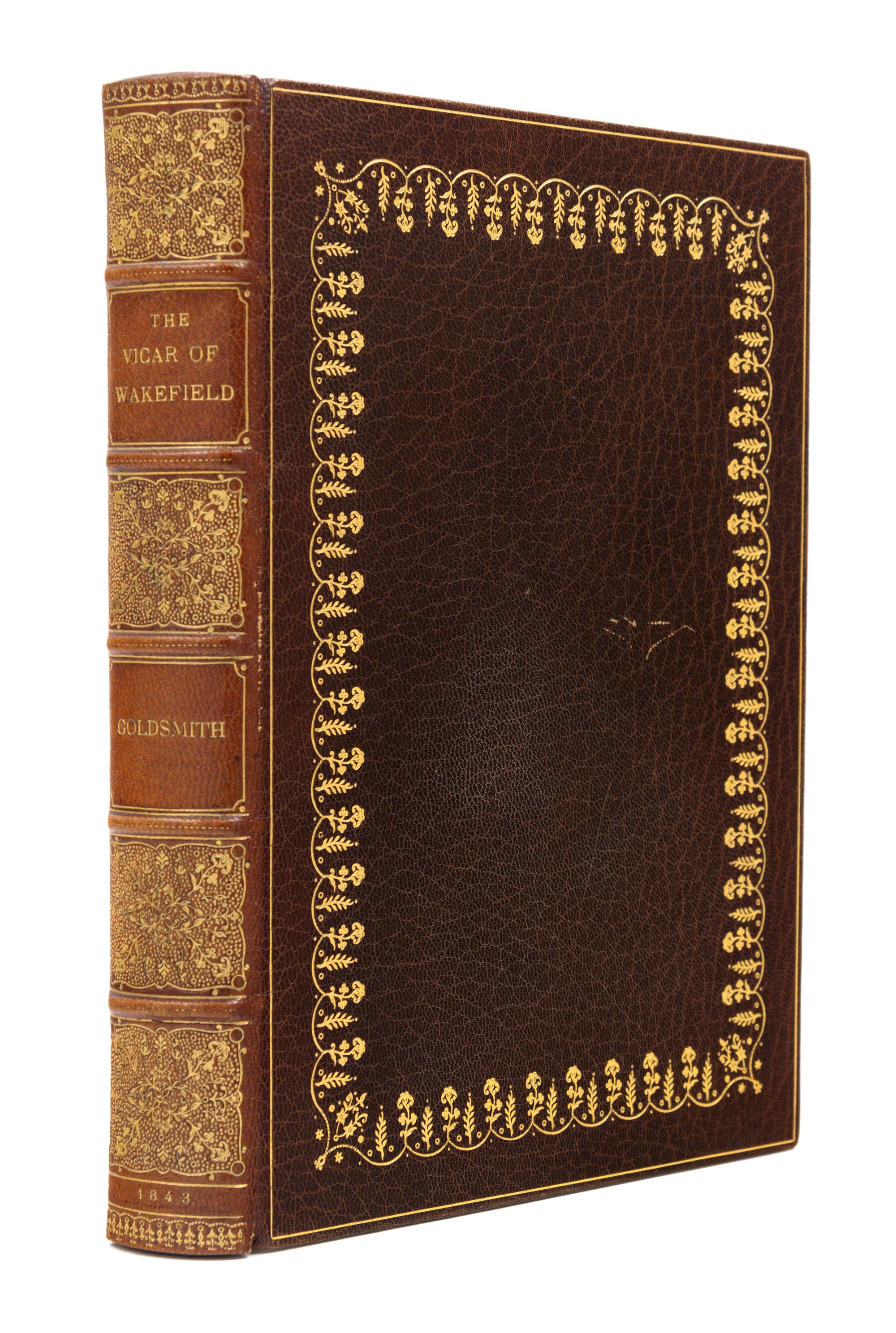 GOLDSMITH, Oliver (1728-1774). William Mulready, illustrator. The Vicar of Wakefield. London: John Van Voorst, 1843.
