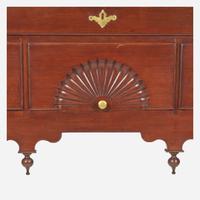 The Kellogg/Belden Family Queen Anne carved cherry high chest Wethersfield, Connecticut, circa 1765-1790