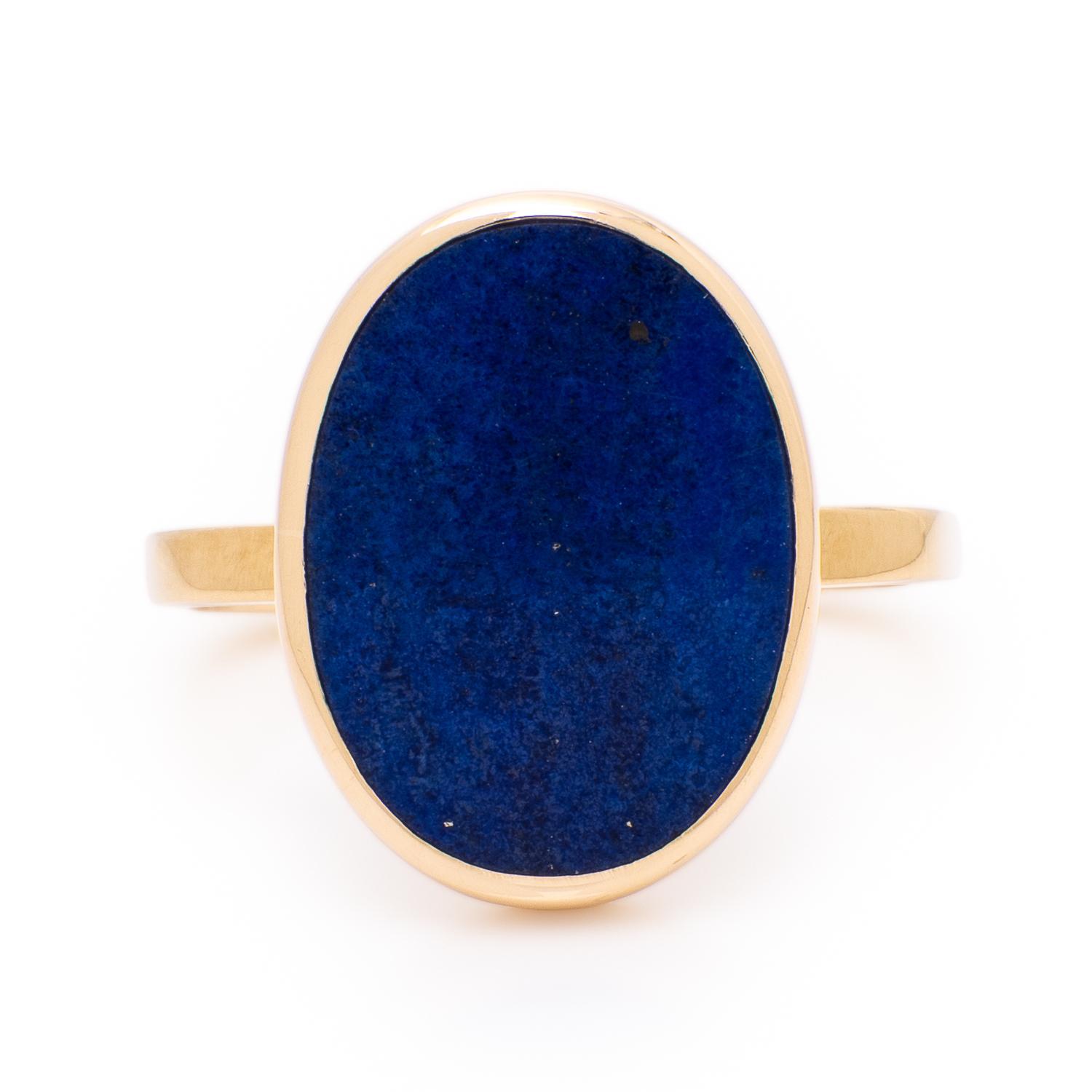 Cartier, Dinh Van, Lapis Lazuli and Yellow Gold Ring