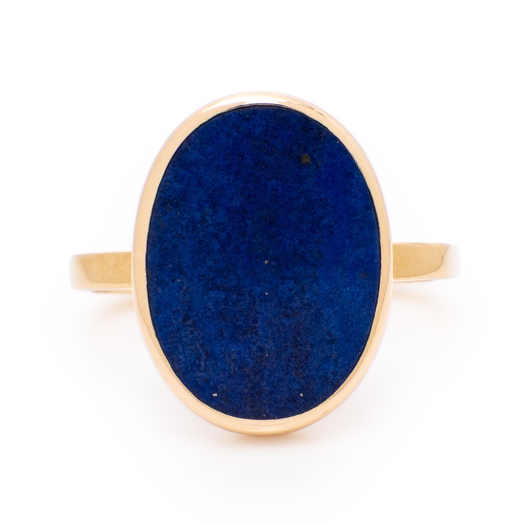 Cartier, Dinh Van, Lapis Lazuli and Yellow Gold Ring