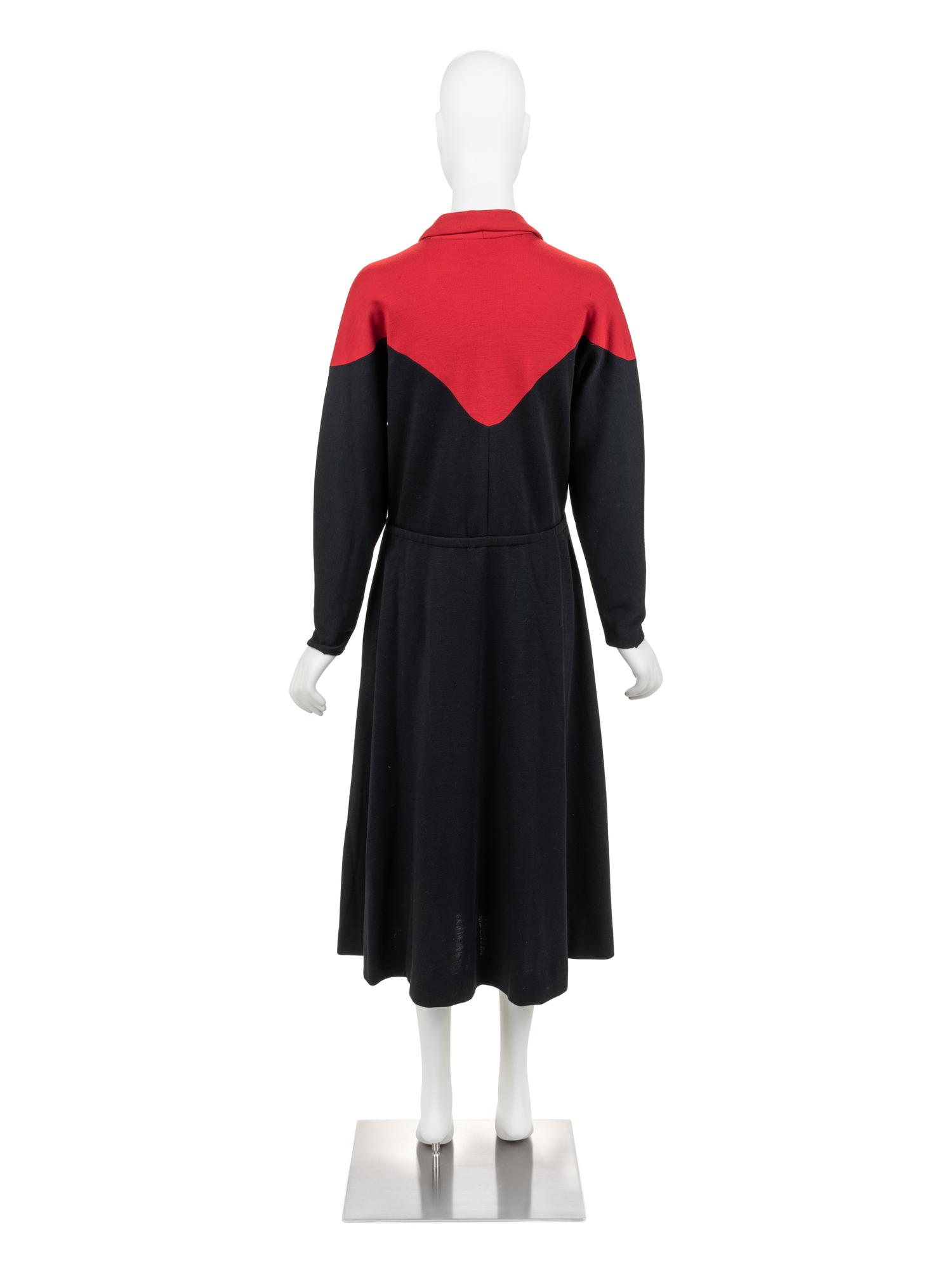 Two Halston Items: One Top, One Coat, 1970s