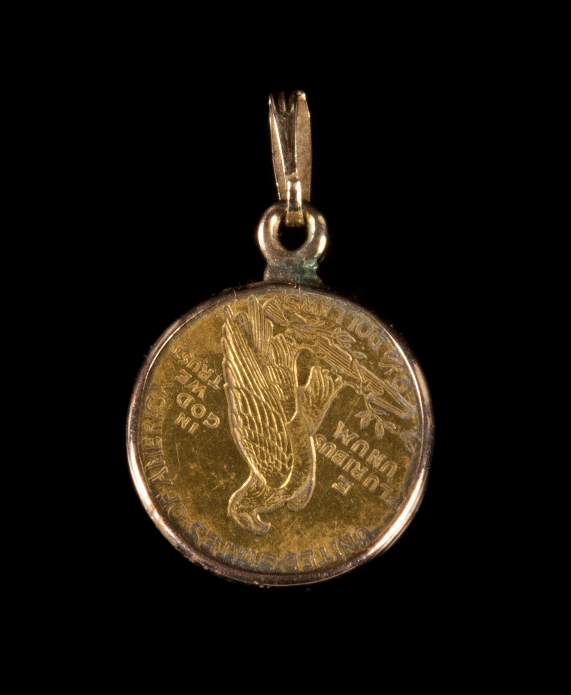 A United States 1911 Indian Head $2.50 Gold Coin