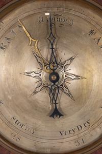 An Irish Regency Wheel Barometer