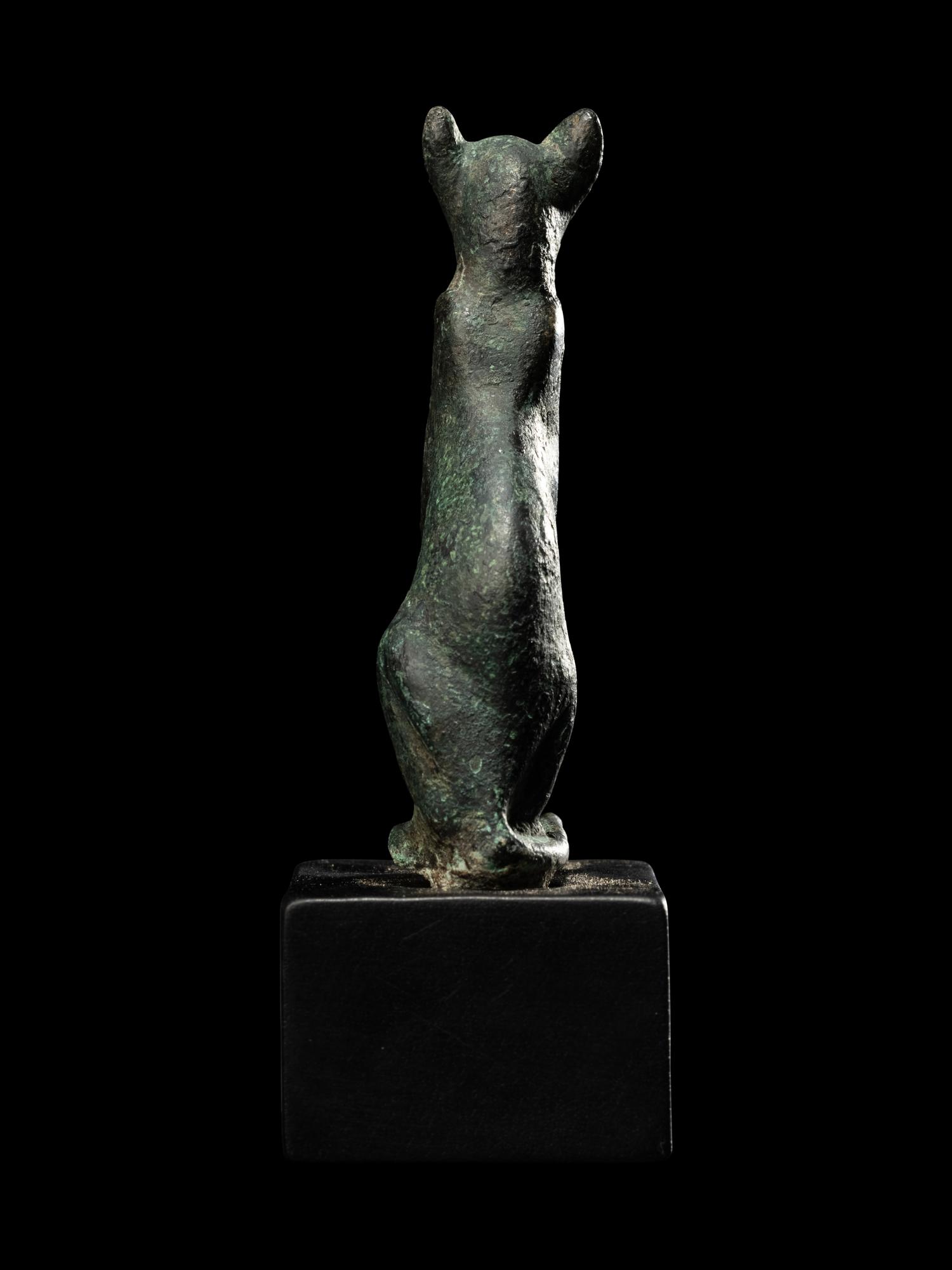 An Egyptian Bronze Cat