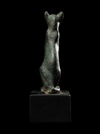 An Egyptian Bronze Cat