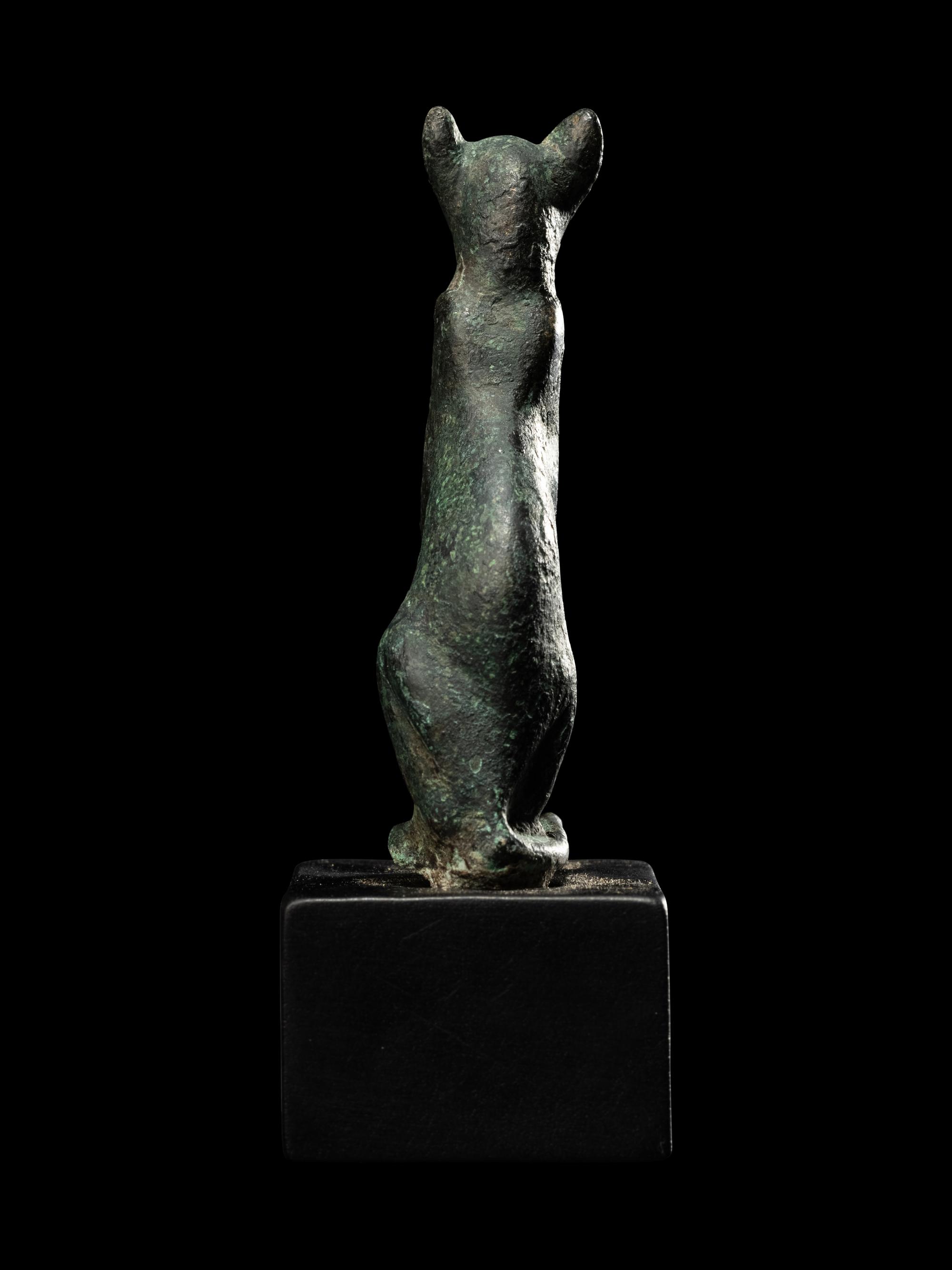 An Egyptian Bronze Cat