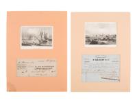 [BUSINESS - LOUISIANA]. Extensive group of 800+ checks & stock certificates, many from Louisiana.