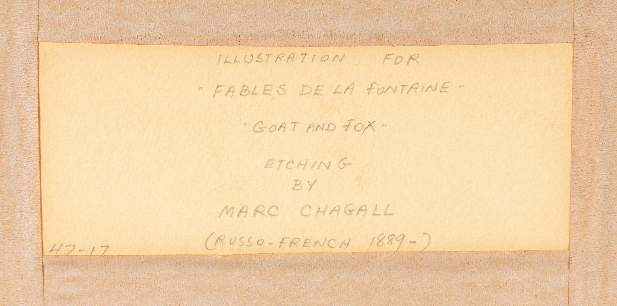 A Pair of Works from Fables de la Fontaine