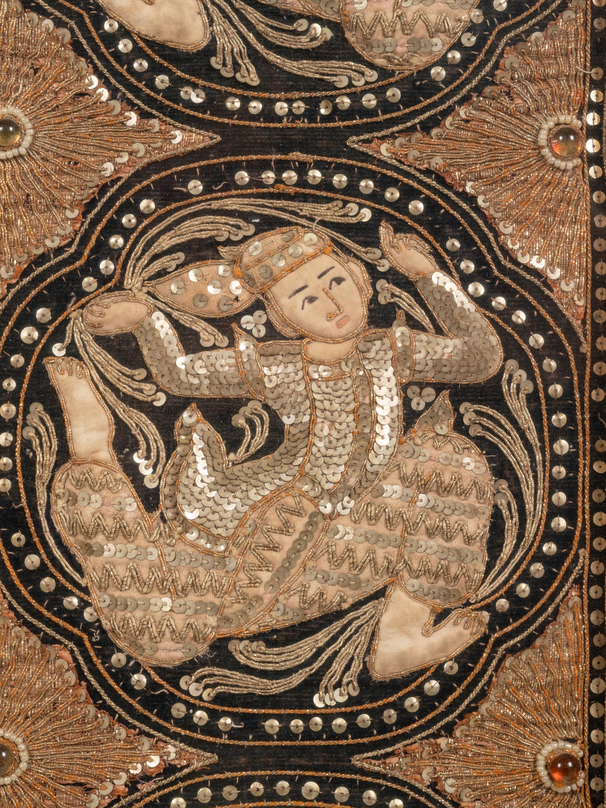 A Pair of Burmese Wall Hangings
